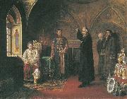 Metropolitan Philip and Ivan the Terrible unknow artist
